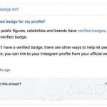 Cómo ser verificado en Instagram: Marca de verificación azul